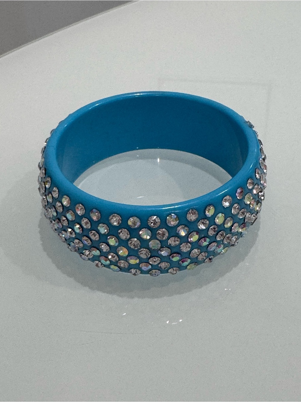 Blue funky bracelet